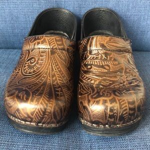 Dansko Hand-tooled Professional Clogs